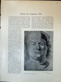 Old 1903 Art Journal Head Man Andrea Solario Charles Keene Madame Ves 20th