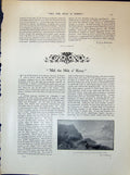Old Road Shore Lough Currane Bridge Waterville Road Wilkinson 1903 Ar 20th
