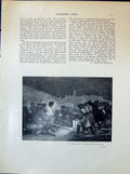 Old Dos Mayo French Invasion Goya Bras De Seine Pont L'Arche 1903 Art 20th