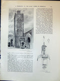Old Mosque Minaret Tetuan Howard Ince Shrine Town Gate 1903 Art Journ 20th