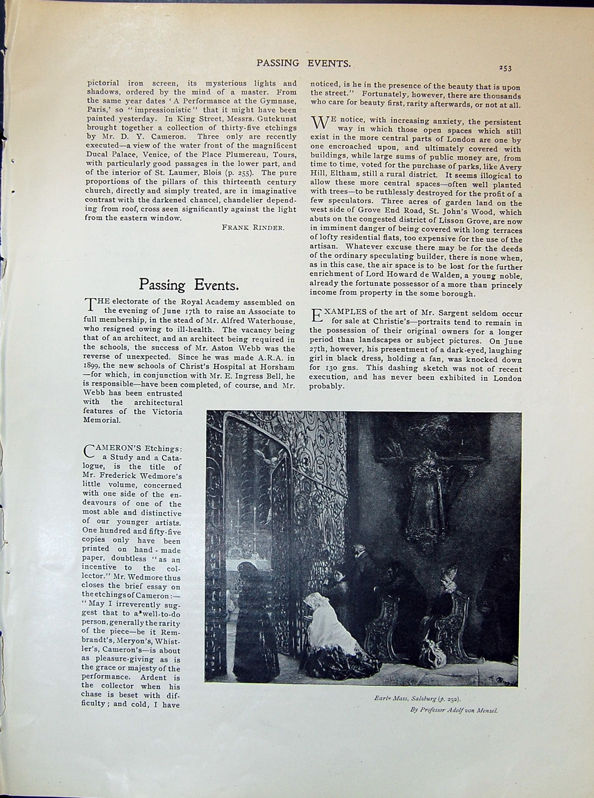 Old Early Mass Salzburg Pressor Menzel Deuil Marin Lucerne Bussy 1903 20th