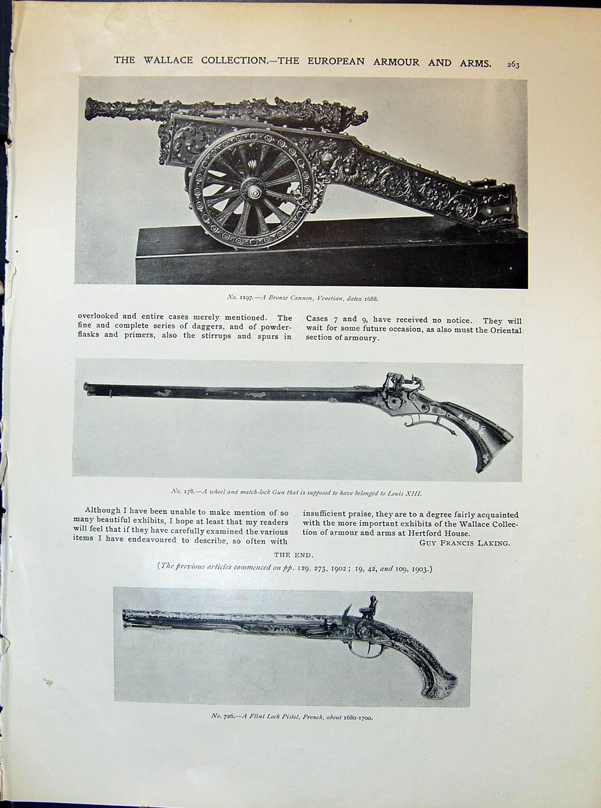 Old Bronze Cannon Venetian Datea Match-Lock Gun Flint Lock Pistol 190 20th