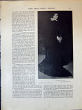 Old Print Mrs Huth Whistler Mark'S Venice Chelses Bridge Church 1903 Art 20th