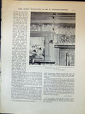 Old Print Room Frieze Ceiling Cove Pendant Brass Jewels Reyns-Stephens
