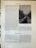 Old Glen Road Perthshire Edwara Sculpture Verite Connue Dalou 1903 Ar 20th