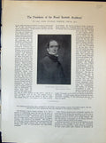 Old Print Sir John Watson Gordon Walter Scott Lady Gray 1903 Art Journal 20th