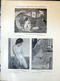 Old Design Panel Overmantel Nude Rogers Stamp Chasuble Perry Muslin