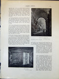 Old Arcade Venice Silver Triptych Steele Mrs Herbert Furber Hawnby 19 20th