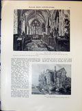 Old Latin Church Christchurch Oxford Monk Moreton Hall Cheshire 1903 20th