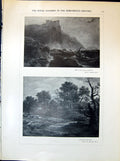 Old Coast Scotland Daniell Landscape Cattle Reingale Disconsolate 190 20th