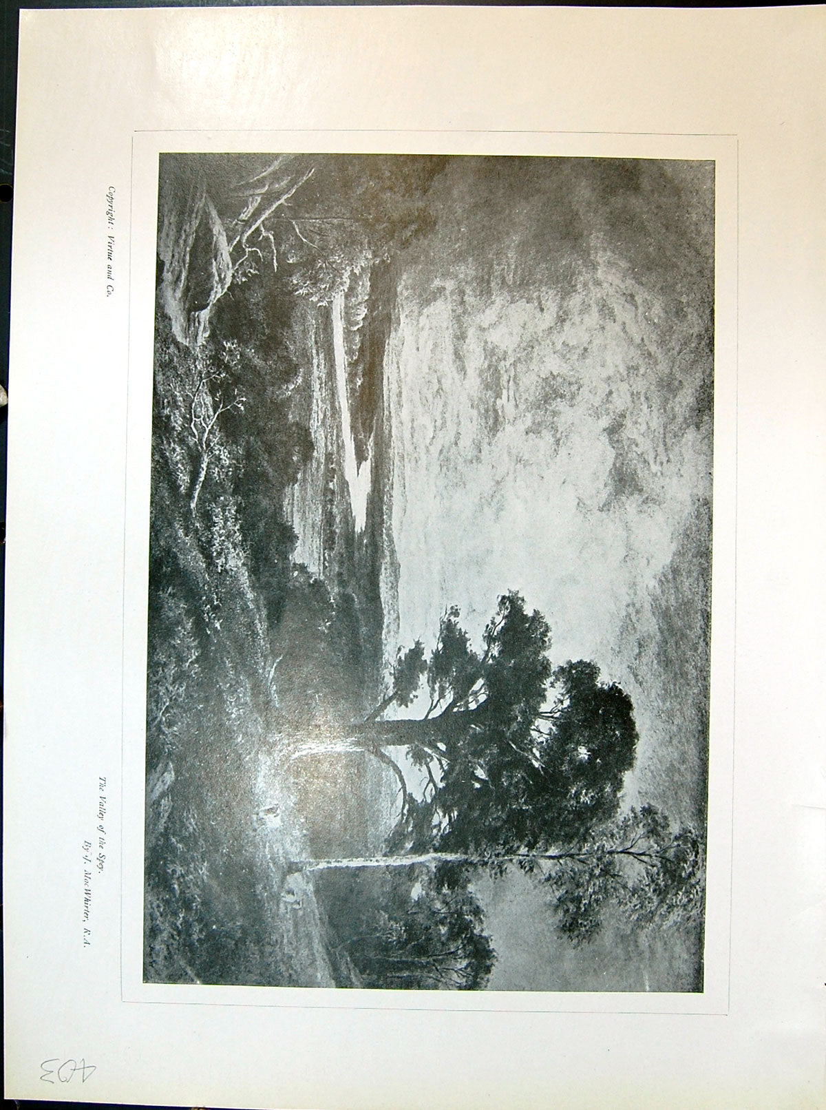 Old Valley Spey Scotland Macwhirter Maggia Locarno Loch Coruisk 1903 20th