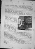 Original Old Antique Print Shakespeare Tomb Church Cassell C1882 19th
