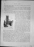 Antique Old Print Tower St. Mary'S Church Warwick Architecture Cassell C1882