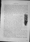 Original Old Antique Print Oriel Window John Gaunts Architecture Cassell C1882