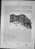 Original Old Antique Print Watcombe Rocks Cassell C1882 19th Century