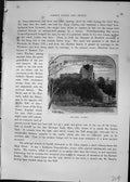 Original Old Antique Print Cardiff Castle Keep Wales Architecture Cassell C1882