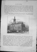 Old Antique Print Technical School Buildings Architecture Cassell C1882 19th