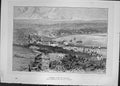 Original Old Antique Print View Douglas Isle Man Buildings Boats Cassell C1882