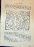 Old Antique Print Map Bradgate Linford Leicester Woodhouse Cassell C1882 19th