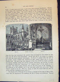 Antique Print Chester Cathedral Tomb Hugh Lupus Architecture Cassell C1882