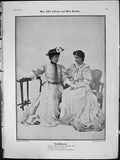 Antique Old Print Lady Flirt Ellis Jeffreys Miss Beckley Somewhat Crushing