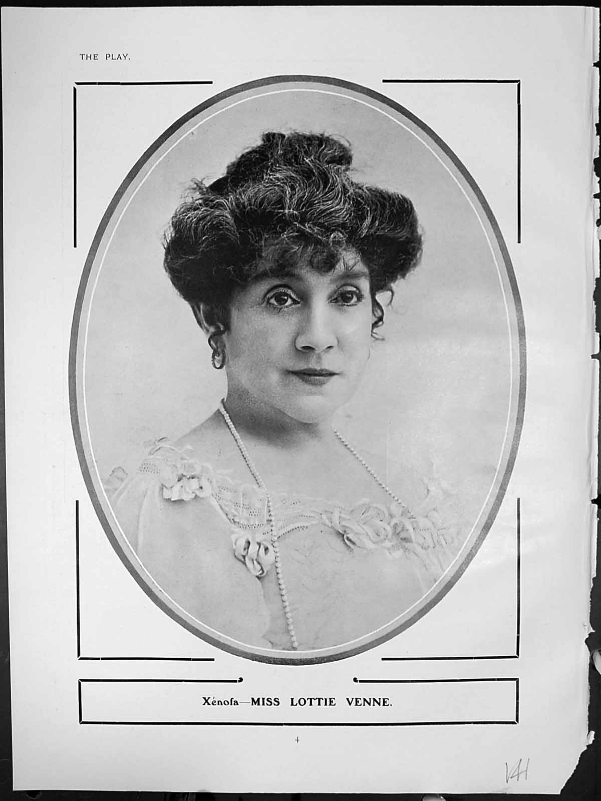 Antique Old Print His Highness My Husband Xenofa Lottie Venne Mylviac W Lugg