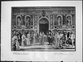 Antique Print His Majestys Servant Gilt Room Holland House General Lambert