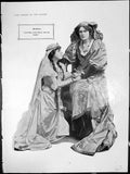 Antique Print Taming Shrew Bianca Kate Untie Hands Petruchio Tame Katharina