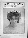 Old Print Lady Madcap Lady Betty Claridge Madge Crichton Roses Villagers