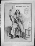 Antique Print Scarlet Pimpernel Sir Percy Blakeney Fred Terry Lady Blakeney