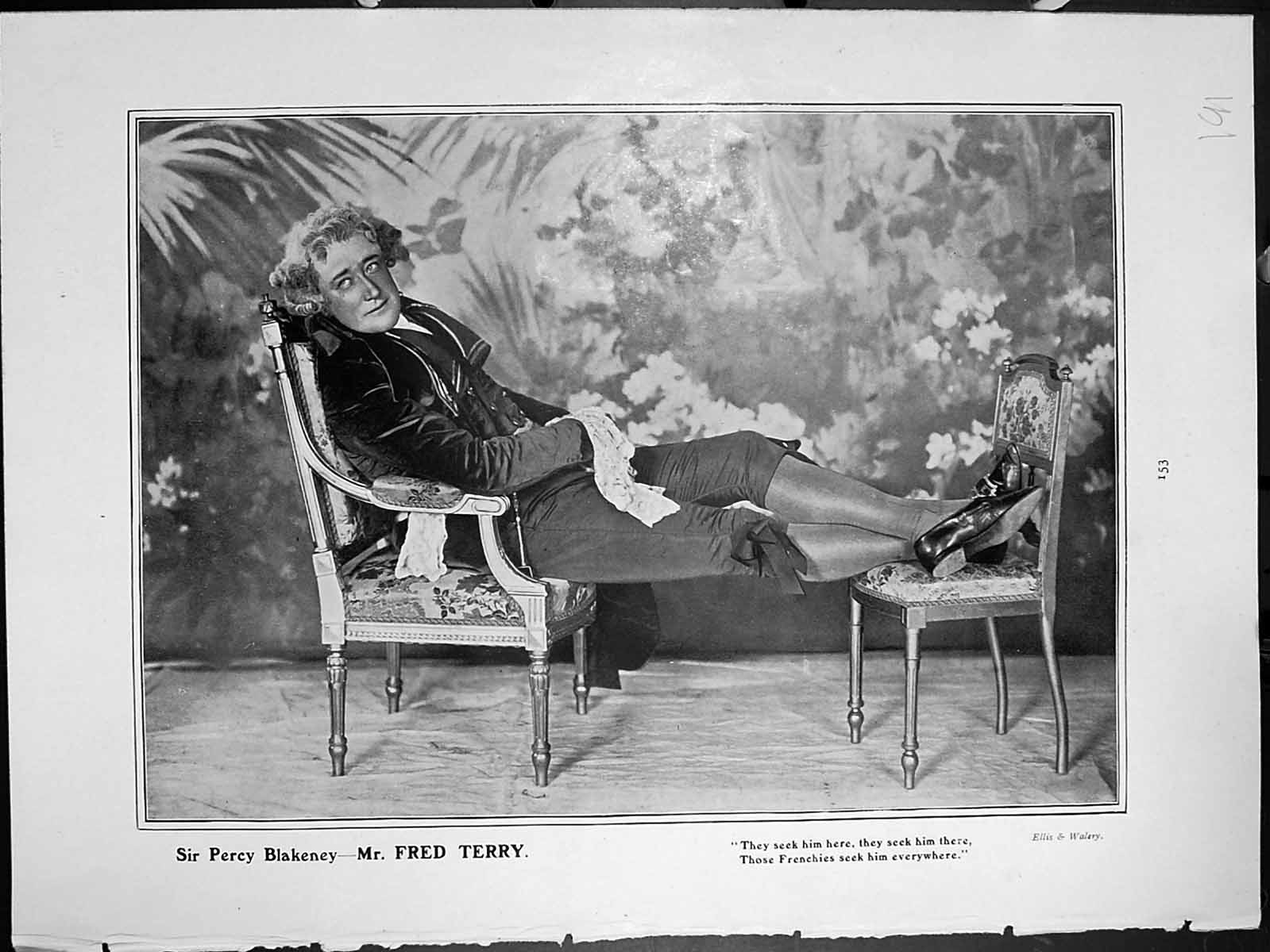 Old Scarlet Pimpernel Sir Percy Blakeney Lady Blakeney Proud Husband 20th