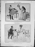 Old Lady Flirt Lovely Flowers Fair Flatterer Practical Demonstration 20th