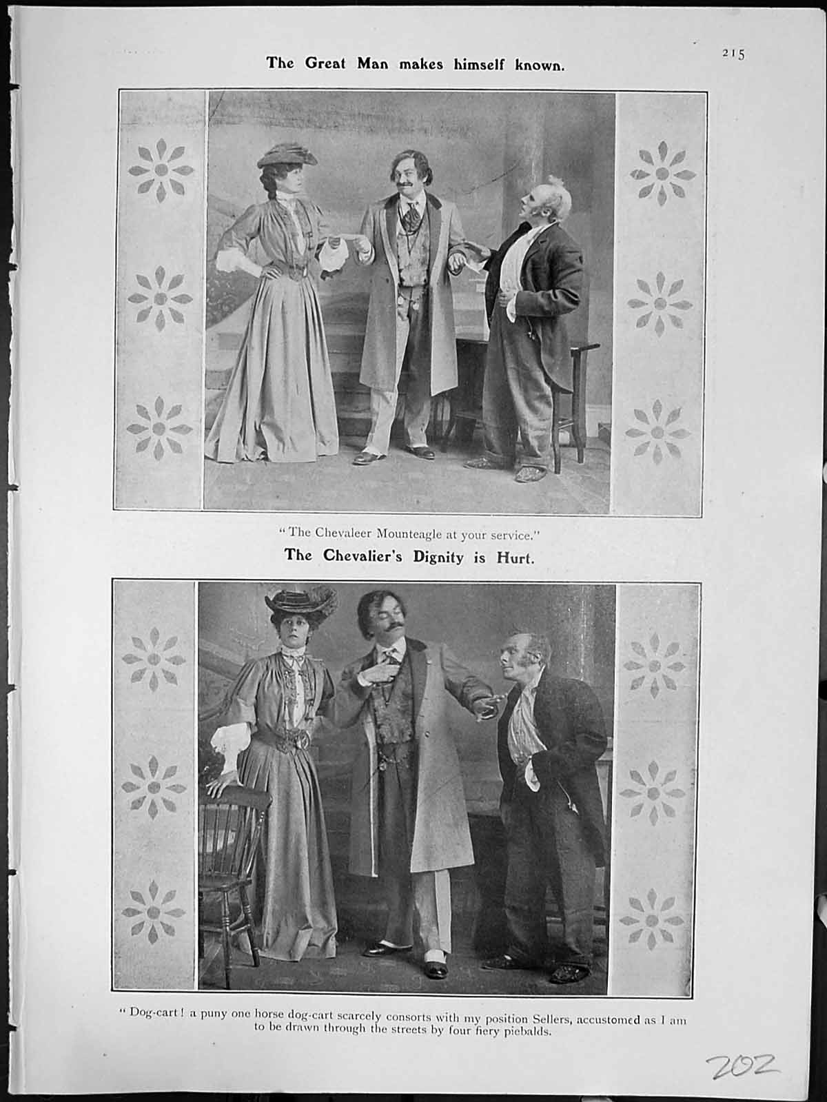 Old Print Grandeur Chevalier Dignity Hurt Hon Cranage John Kellond Widley