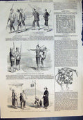 Old Chinese Criminals Led Execution Garotting Head Exposed Children18 19th