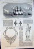 Old Arrival Victoria Albert Flushing Statue Hebe Necklace Princess 18 19th