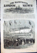 Old Duke Newcastle Laying Stone Government School Art Nottingham1863 Victorian
