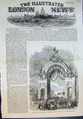 Old Queens Visit Art Treasures Exhibition Manchester Triumphal Arch18 19th
