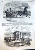 Old Emperor Russia Sledge St Petersburg Russian Gate Kalougerini 1853 Victorian