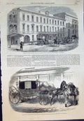 Old Residence Count De Morny St Petersburg Coach Earl Granville 1856 Victorian