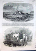 Old Steamer Lachine Rapid St Lawrence Rossin House Toronto Fire 1863 Victorian