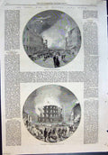 Old Great Fire Halifax Nova Scotia Granville St Coffin Ordnance Sq 18 19th