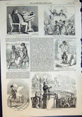 Old Theodore Parker New York Wall St Exchange Gen Cass Washington1856 Victorian