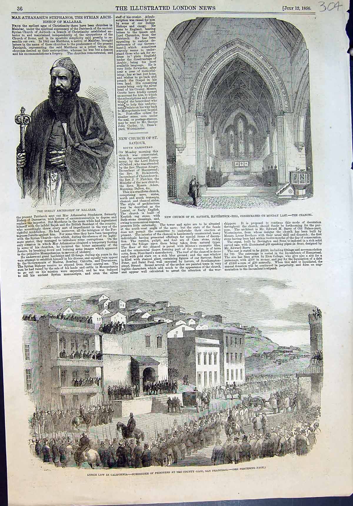 Old Syrian Archbishop Malabar Mar A Stephanos Lynch Law California185 Victorian