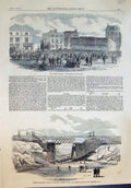 Old Lambeth Election Hustings Kennington Accident Railway Hamilton185 Victorian