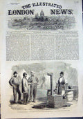 Antique Old Print Civil War America Kitchen Camp 2Nd New York Regiment 1861