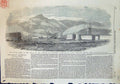 Antique Old Print Sunken Ships Mouth Harbour Sebastopol Lieut M O'Reilly 1854