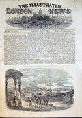 Antique Print Crimea Town Karasu-Bazar Between Kertch And Simpheropol 1855 19th