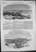 Antique Print Allied Troops Preparing Silence Sebastopol Vale Inkerman 1854