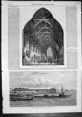 Old Entrance Hall Assize Courts Manchester Custom House Colombo 1864 Victorian