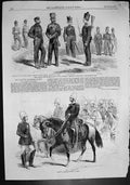 Antique Print Calcutta Volunteer Guards Rifle Co 38Th Regiment Madras 1857